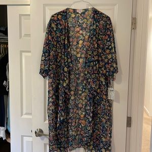 LuLaRoe shirley with a geometric design